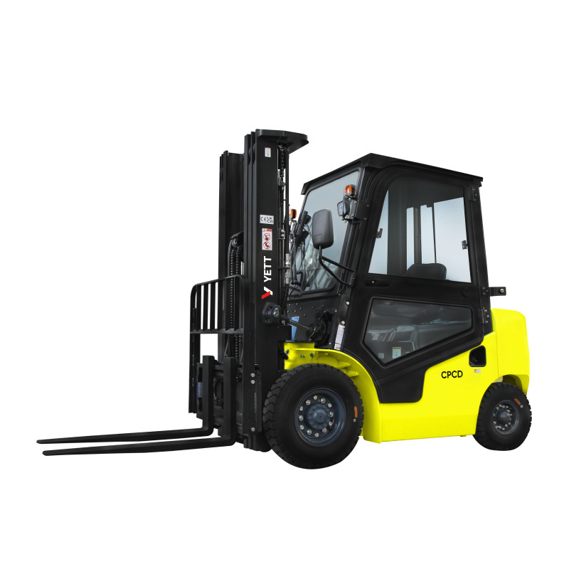 Дизельный погрузчик с кабиной YETT CPCD35-W4K2-M400-3W-K