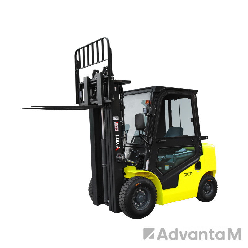 Дизельный погрузчик с кабиной YETT CPCD18-XCK2-M350-3W-K - 2