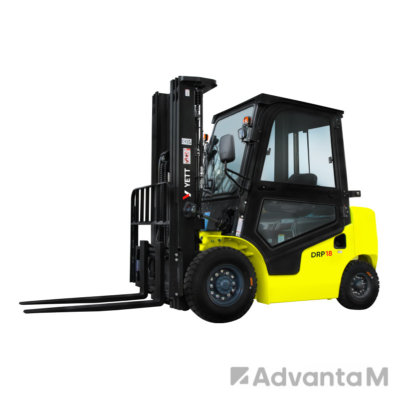 Дизельный погрузчик с кабиной YETT DRP18-XCK2-M300-3W-K