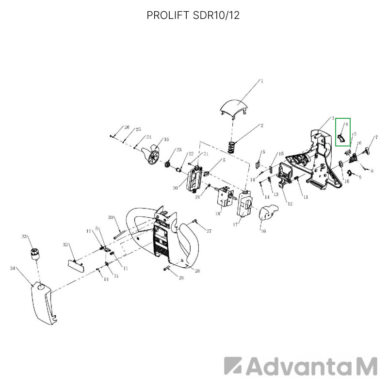 Индикатор зарядки для штабелеров SDR 1-1,2 т, SDR1635, SD15, SD15L, SK15  - 2