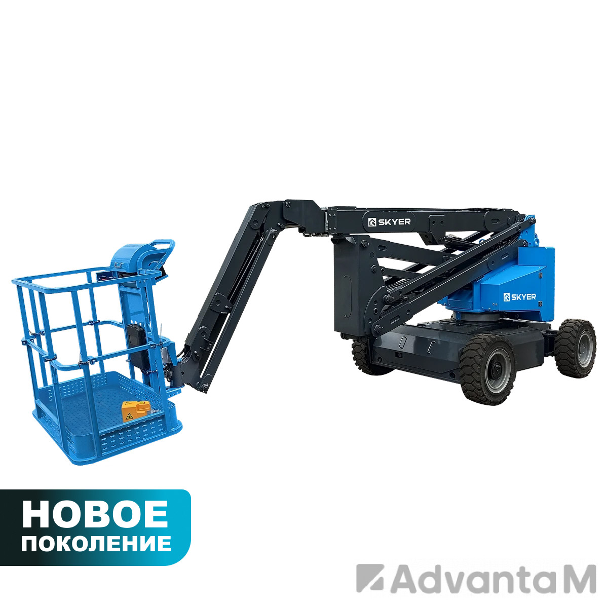 Подъемник самоходный электрический коленчатый SKYER EKP1423 M