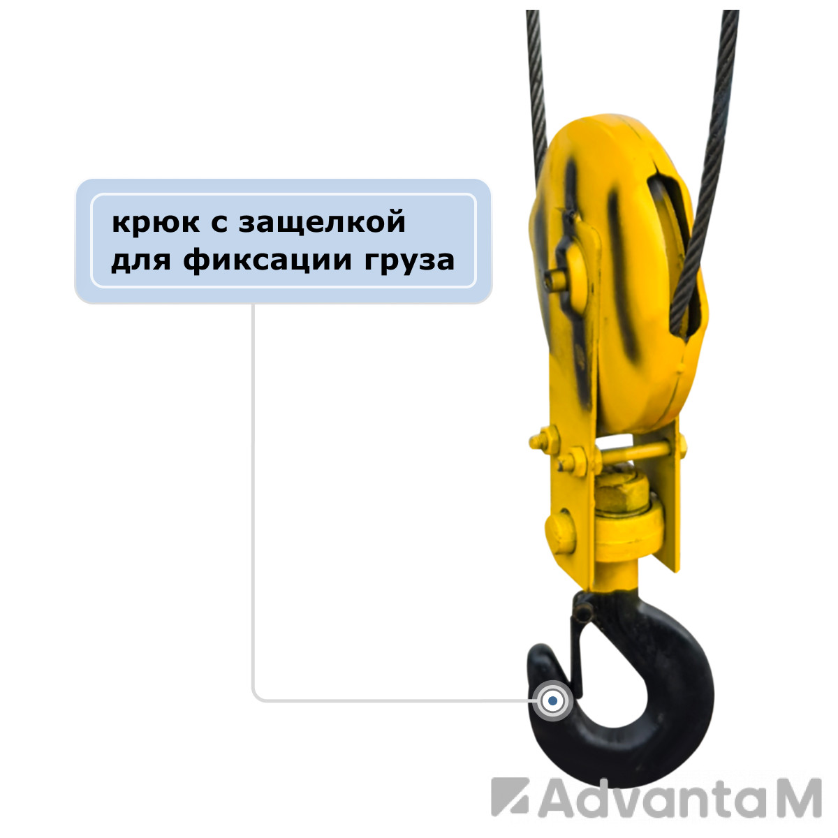 Таль электрическая канатная (380В) GEARSEN CD 1,0т, 9м - 4