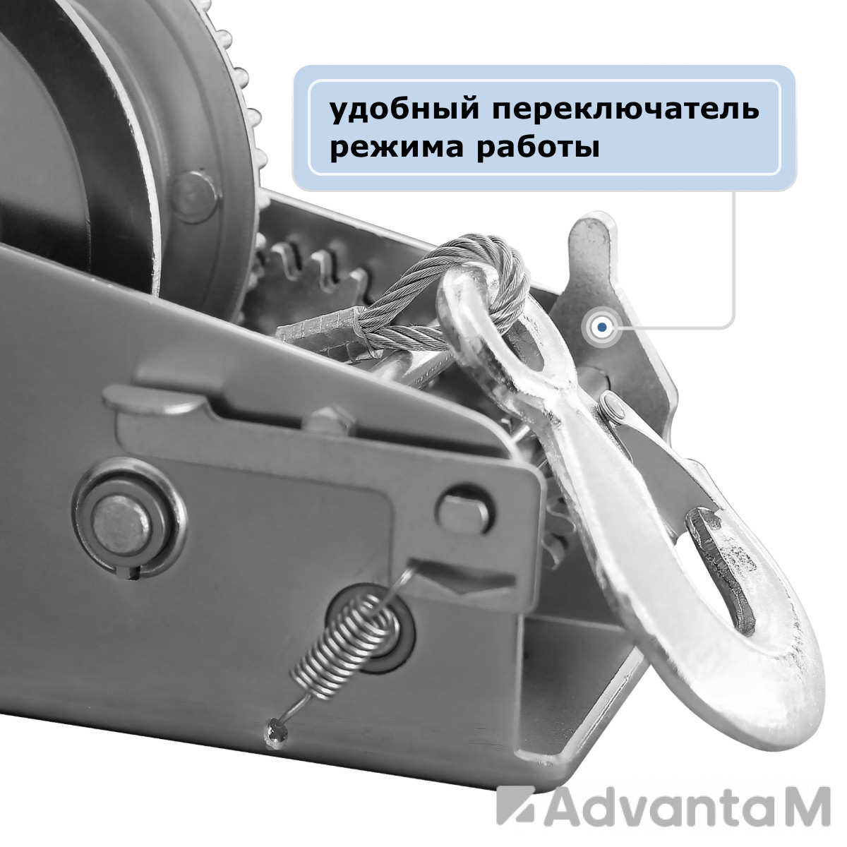 Лебедка ручная барабанная (канат) GEARSEN FD 1110 - 1