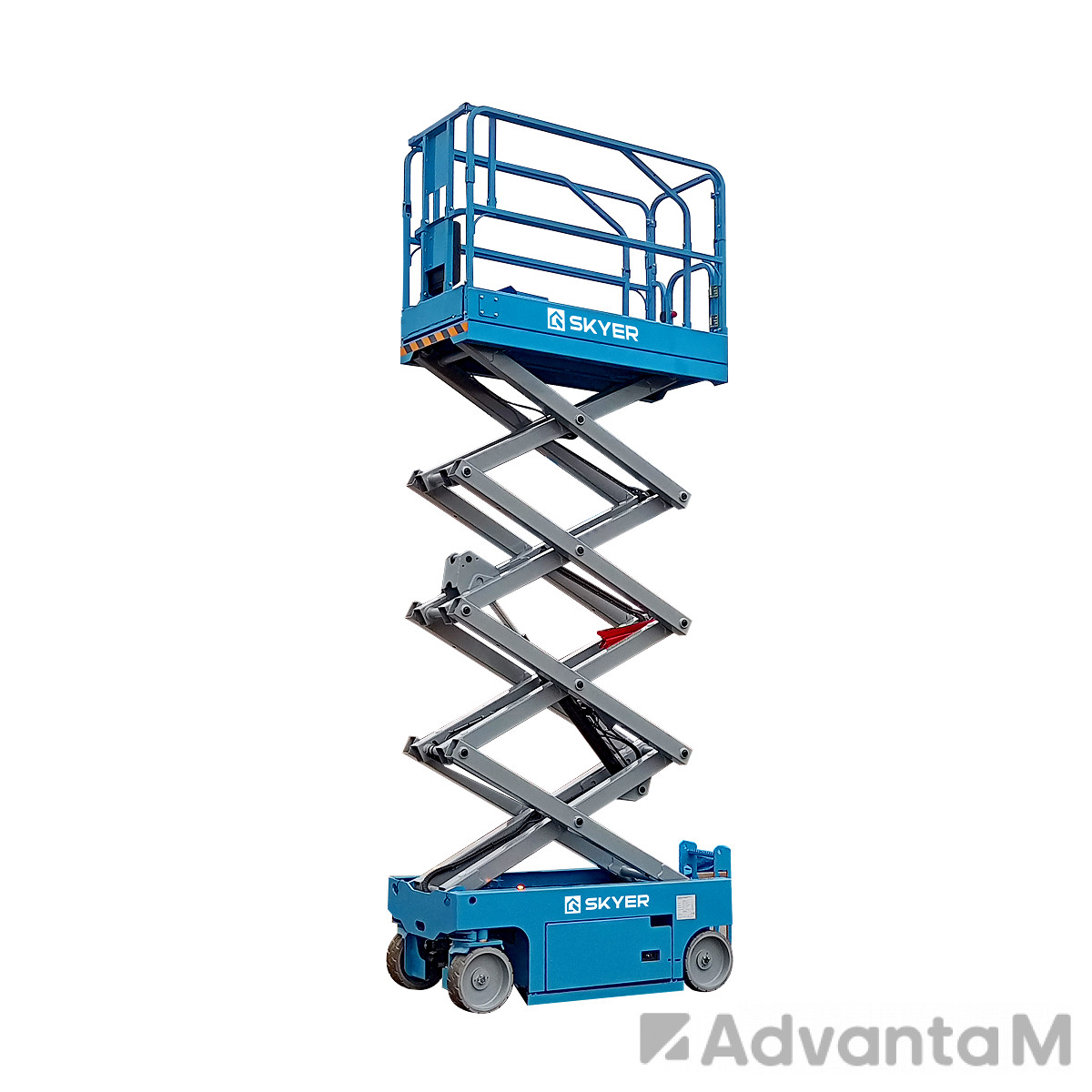 Самоходный ножничный подъемник с выдвижной платформой SKYER PL1023 Li M
