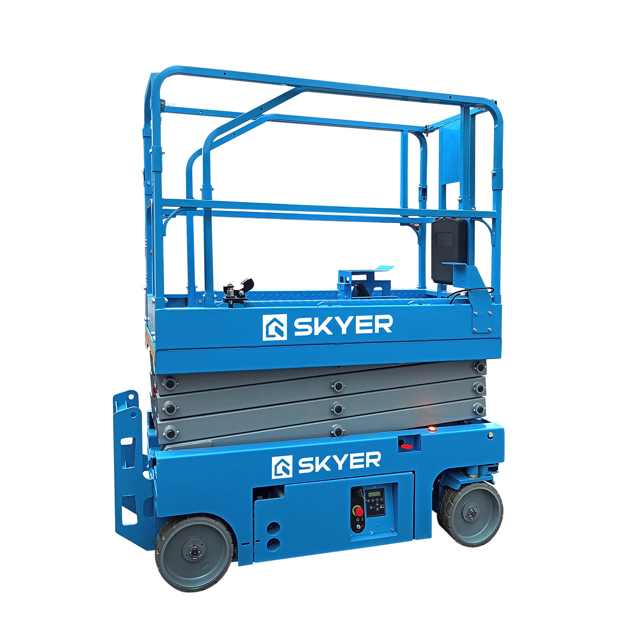 1 - Самоходный ножничный подъемник с выдвижной платформой SKYER PL1023 Li M