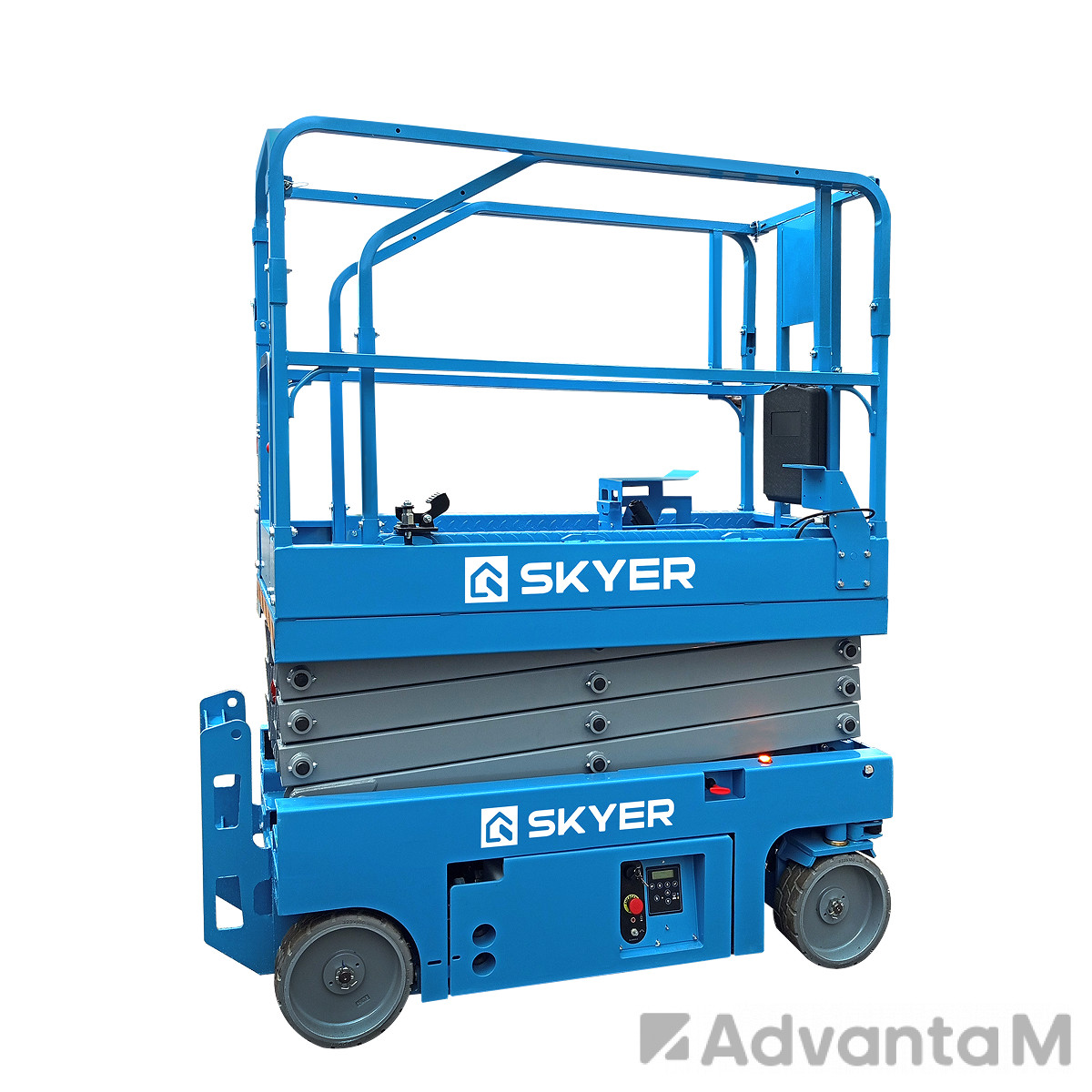 Самоходный ножничный подъемник с выдвижной платформой SKYER PL1023 Li M - 1