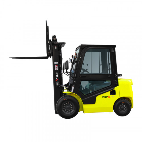 2 - Дизельный погрузчик с кабиной YETT DRP15-XCK2-M300-3W-K