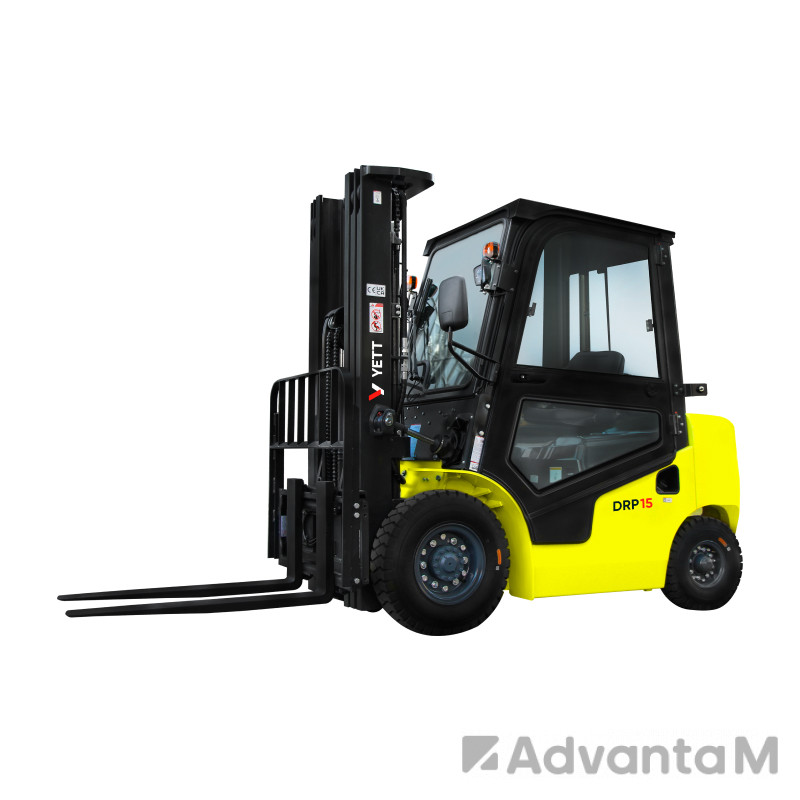 Дизельный погрузчик с кабиной YETT DRP15-XCK2-M300-3W-K - 1