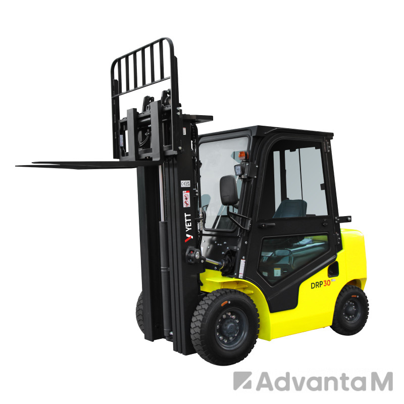 Дизельный погрузчик с кабиной YETT DRP30-XC5K2-M300-3W-K